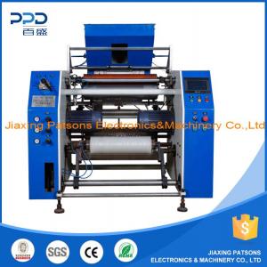 Fully Automatic Pre-stretch Film Rewinding Machine With Hemmed Edge, PPD-APRW600
