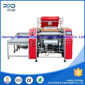 High Speed Fully Automatic 3 Shaft Stretch Wrap Film Rewinder, PPD-3HS500