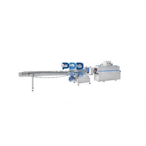 Automatic Aluminum Foil Cling Film Roll Shrink Packaging Machine